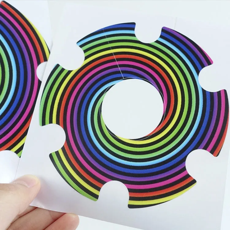 1 Pair Scooter Motor Waterproof Protective Sticker For Xiaomi Mijia M365 / M365 Pro / Pro 2 / 1S(Colorful 3)