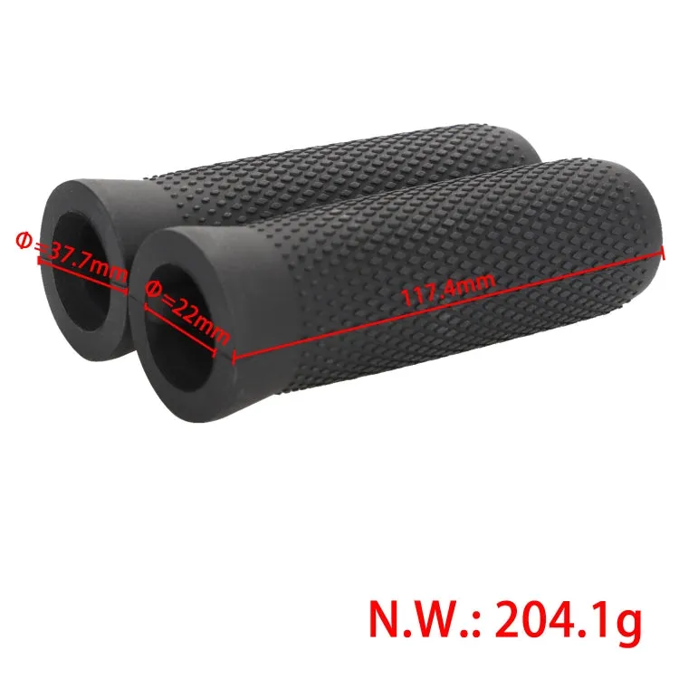 1 Pair Silicone Handbar Cover For Ninebot ES1/ES2/ES3/ES4 (Gray)