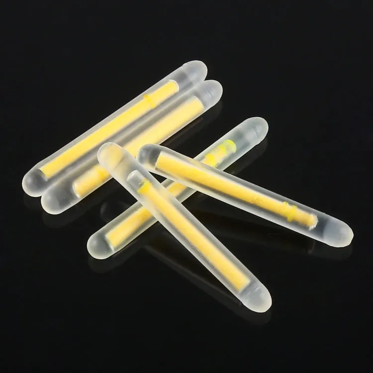 10 Packs OCEAN SUN Luminous Float Night Fishing Light Stick, Visibility: 30m, Size: 4.5 x 37mm