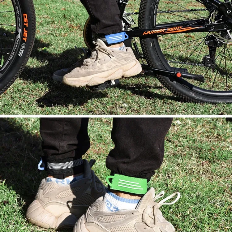 10pcs Mountain Bike Trouser Belt Cycling Trousers Leggings Tie(Random Color Delivery)