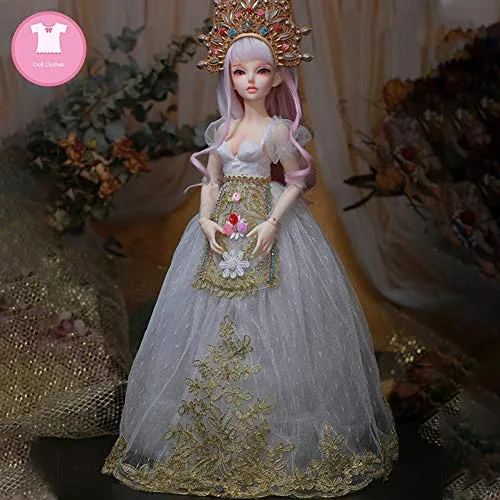 1/4 BJD Doll Clothes Full Set Handmade Fashion Campus Style for 1/4 SD Doll Clothing Outfit- No Doll,C
