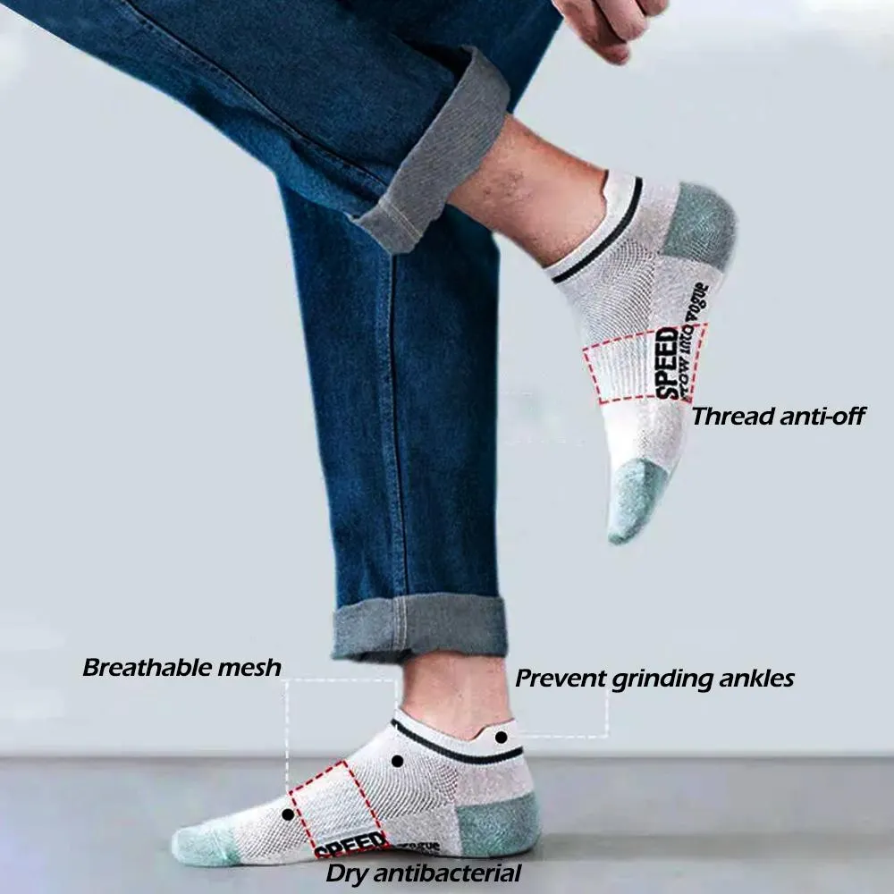 (21Pairs)Men's Cotton Breathable Sock Sports Comfortable Socks