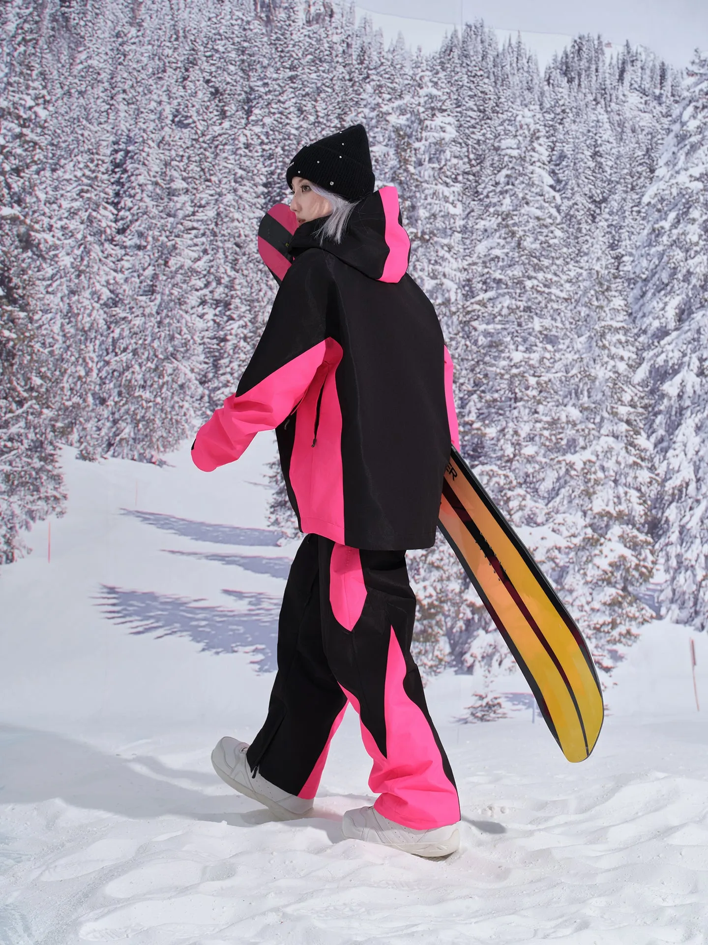 3L Windproof And Waterproof Loose Ski Suit