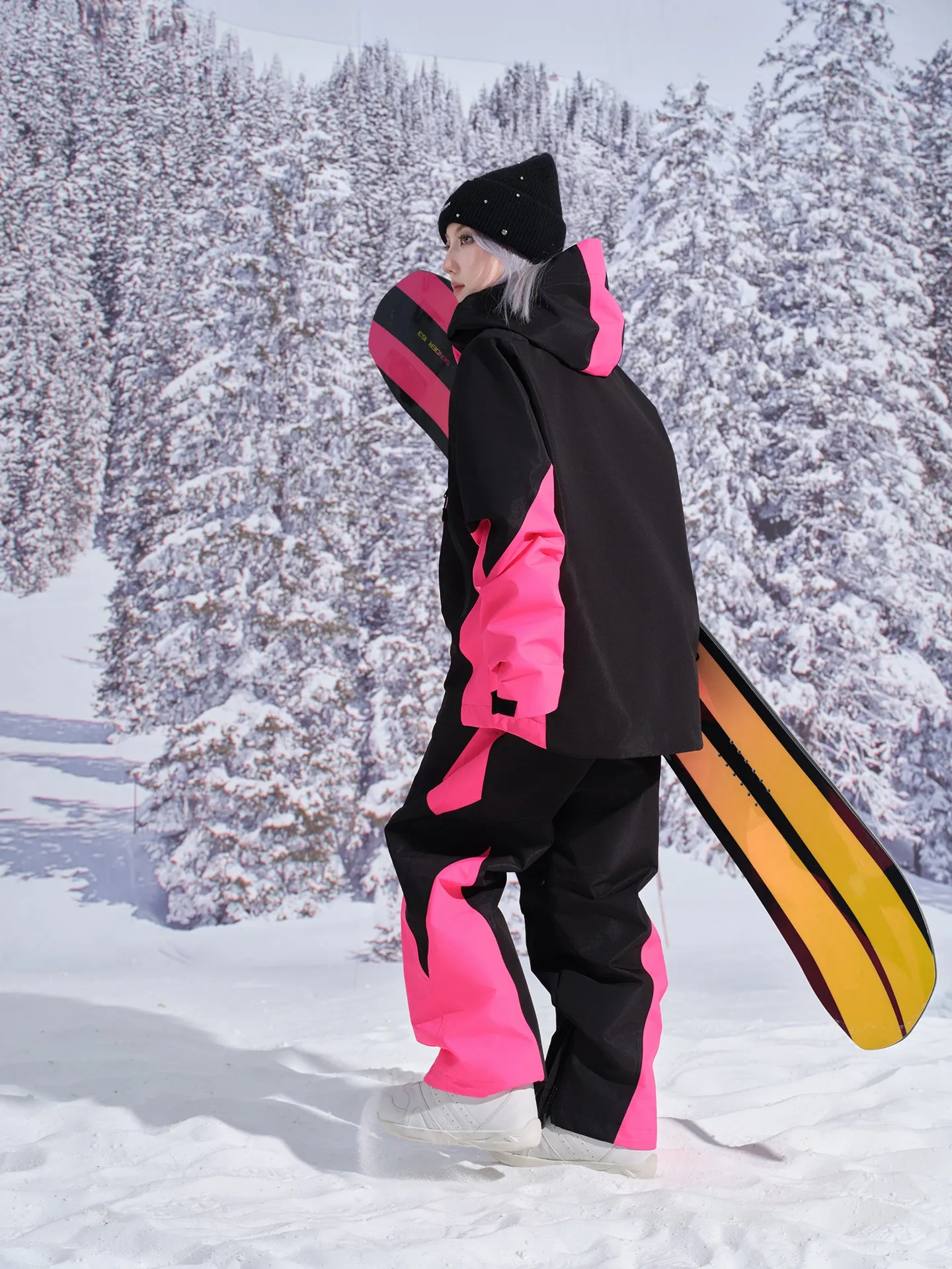 3L Windproof And Waterproof Loose Ski Suit