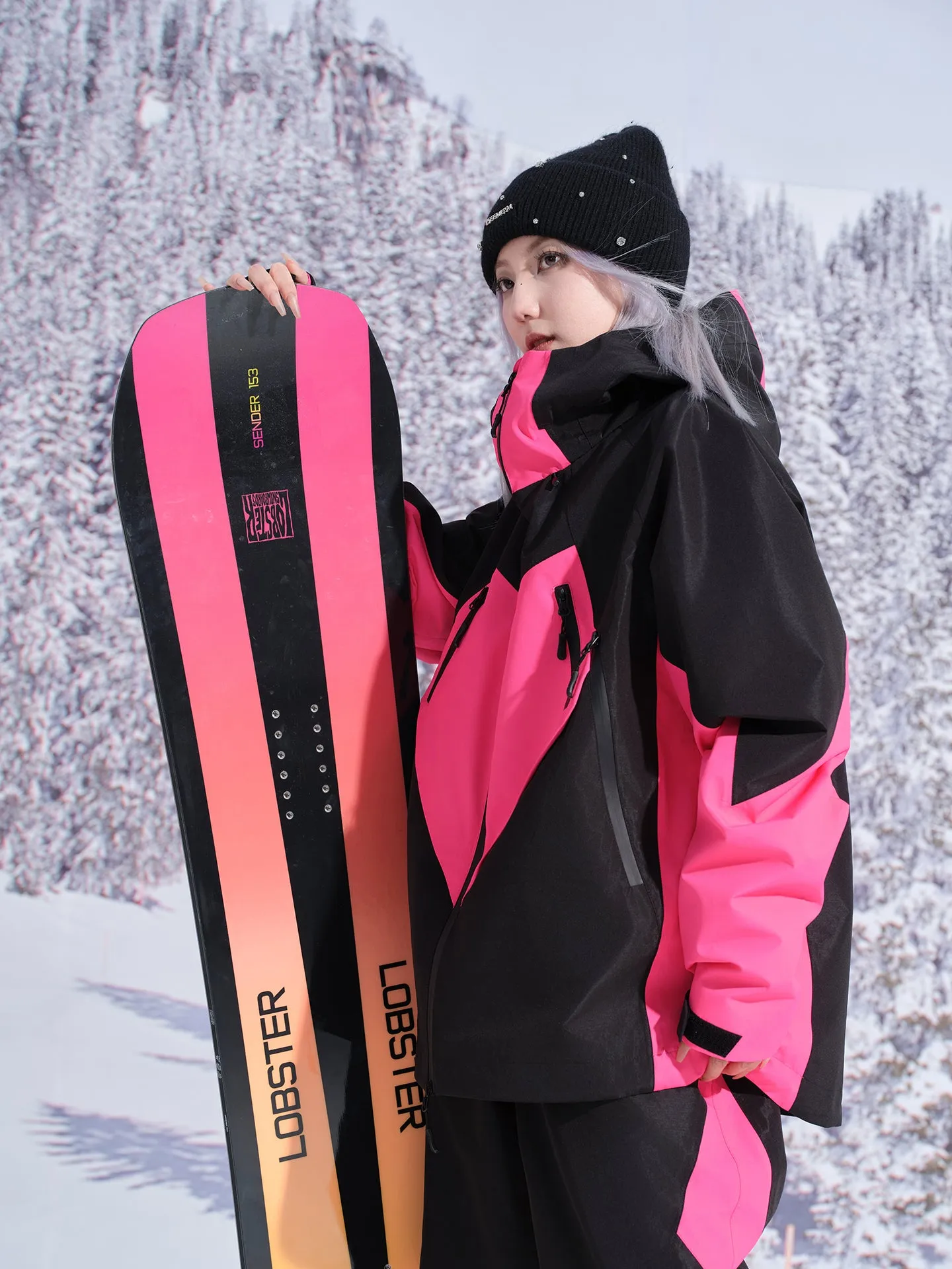 3L Windproof And Waterproof Loose Ski Suit