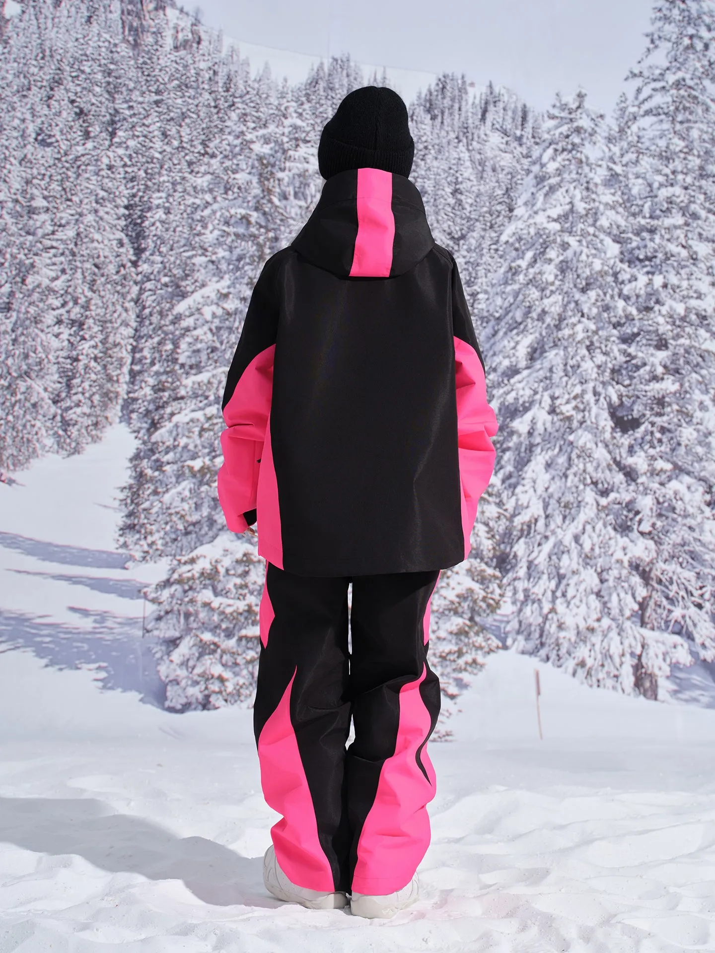 3L Windproof And Waterproof Loose Ski Suit