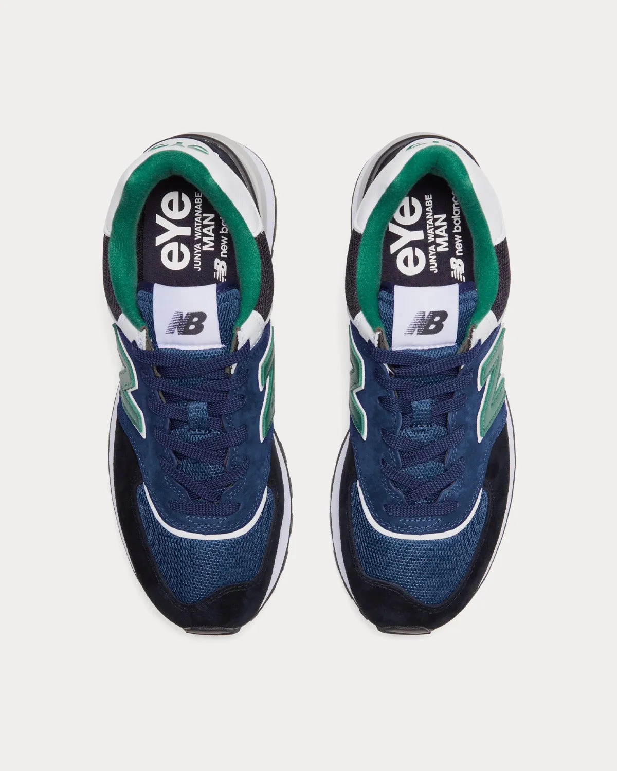574 Legacy Navy / Black / Green Low Top Sneakers