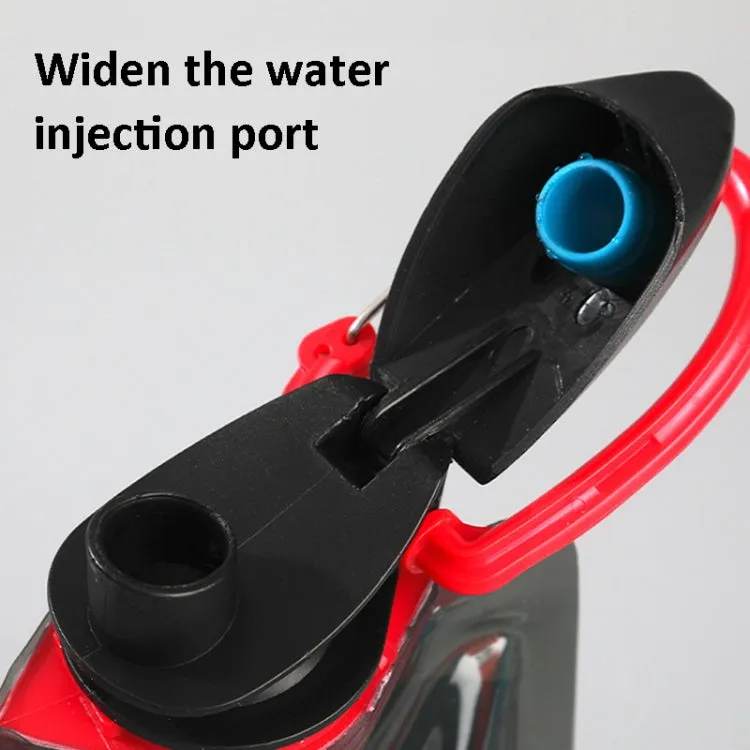700ml Outdoor Sports Collapsible Kettle Leakproof Drinking Water Bag with Carabiner(Blue)