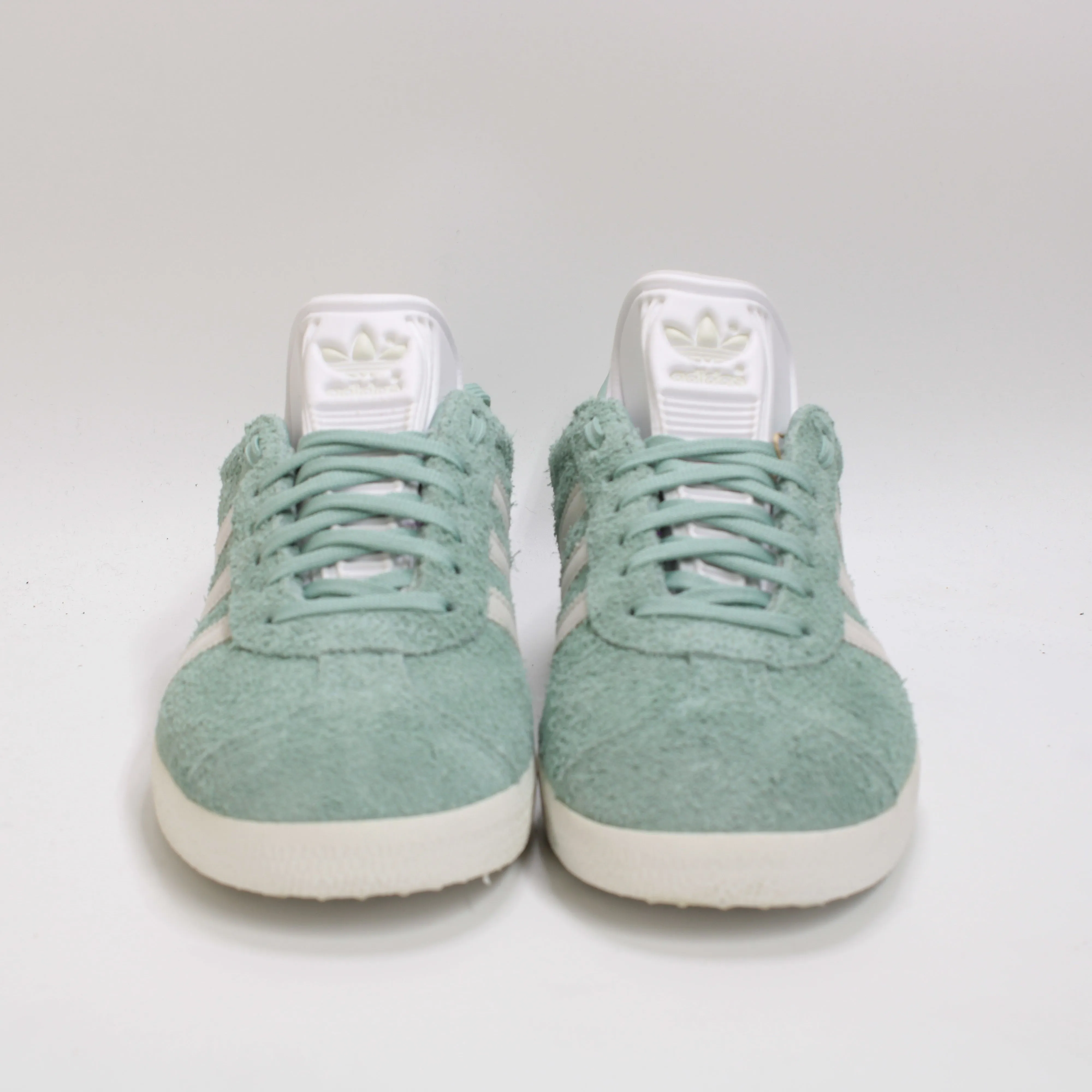 adidas Gazelle Trainers Hazy Green Offwhite White