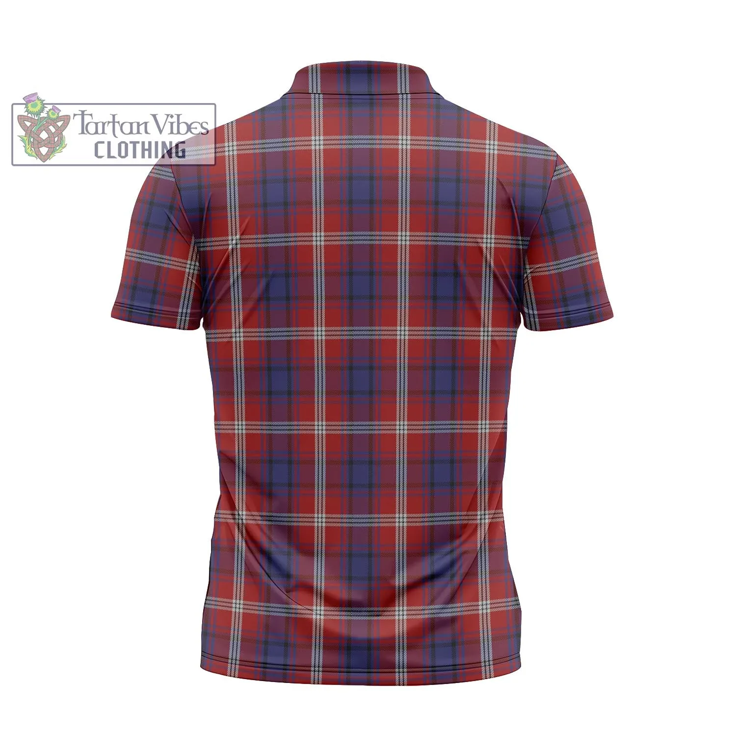 Ainslie Tartan Zipper Polo Shirt