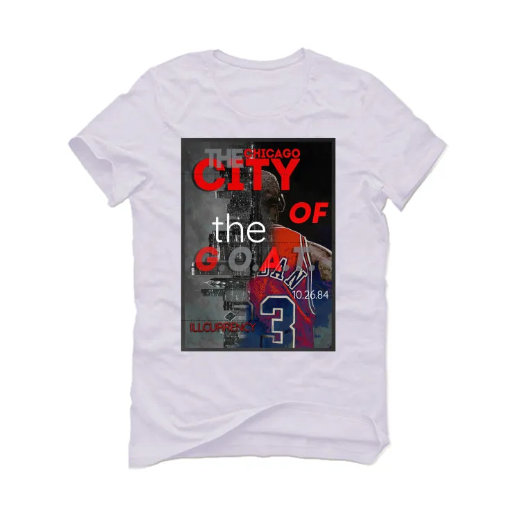 Air Jordan 6 “Toro Bravo” White T-Shirt (CITY OF THE GOAT)