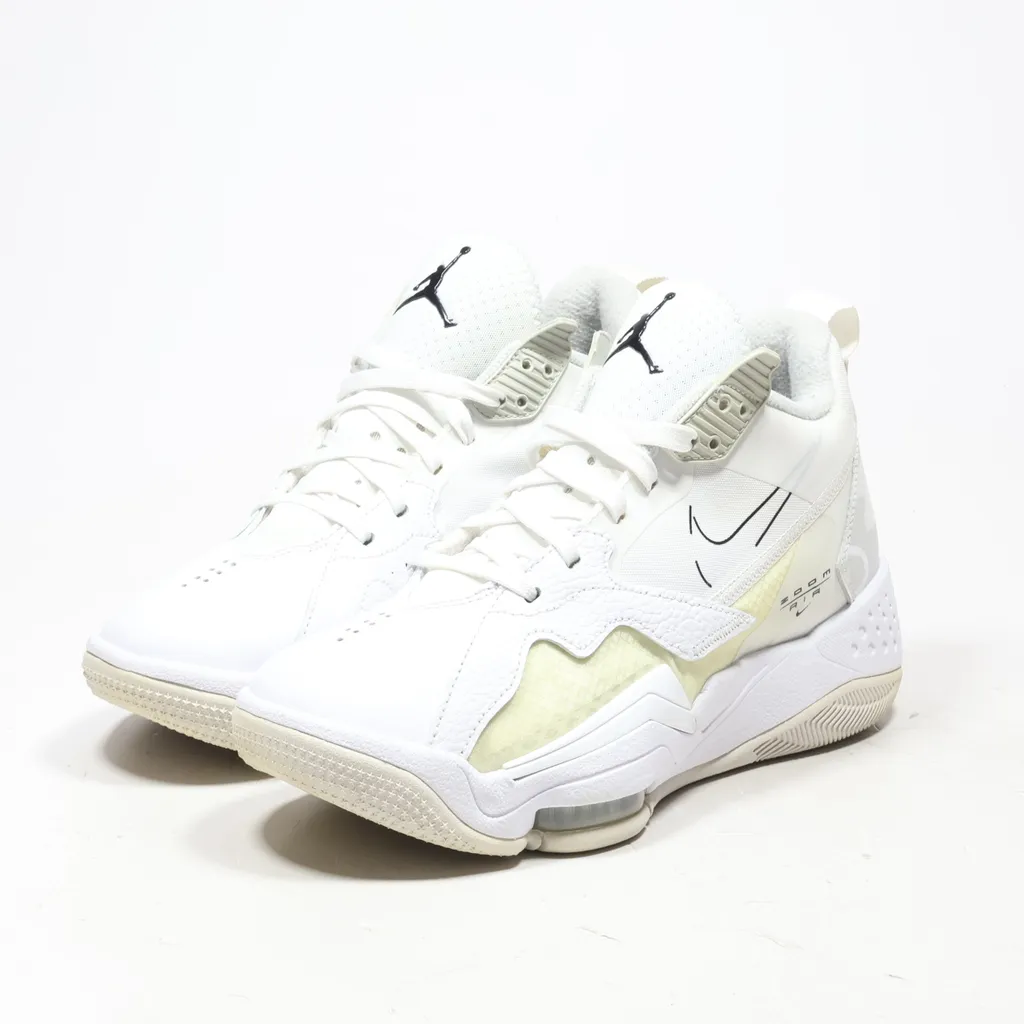 Air Jordan Air Zoom 92 Sport Shoes Fabric White Color For Men