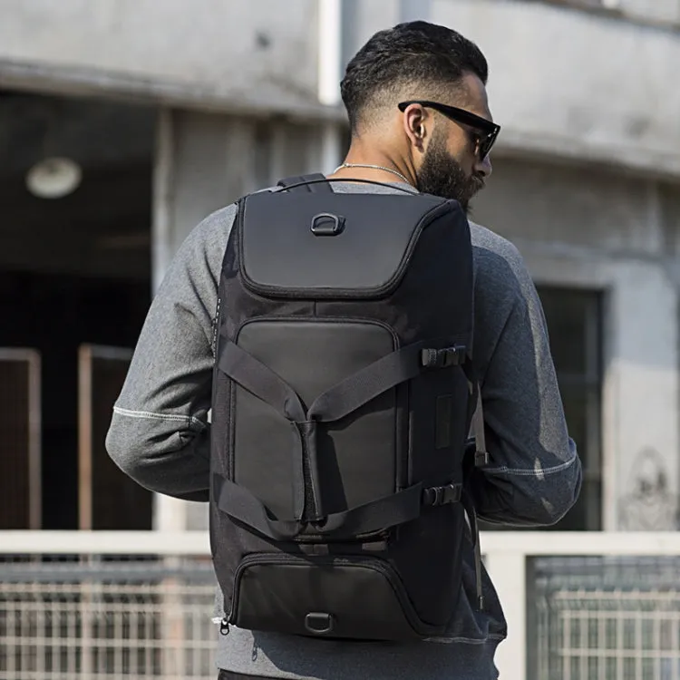 Bange BG-7088 Men Oxford Cloth Waterproof Multifunctional Travel Bag, Size: 54 x 28 x 24cm(Black)