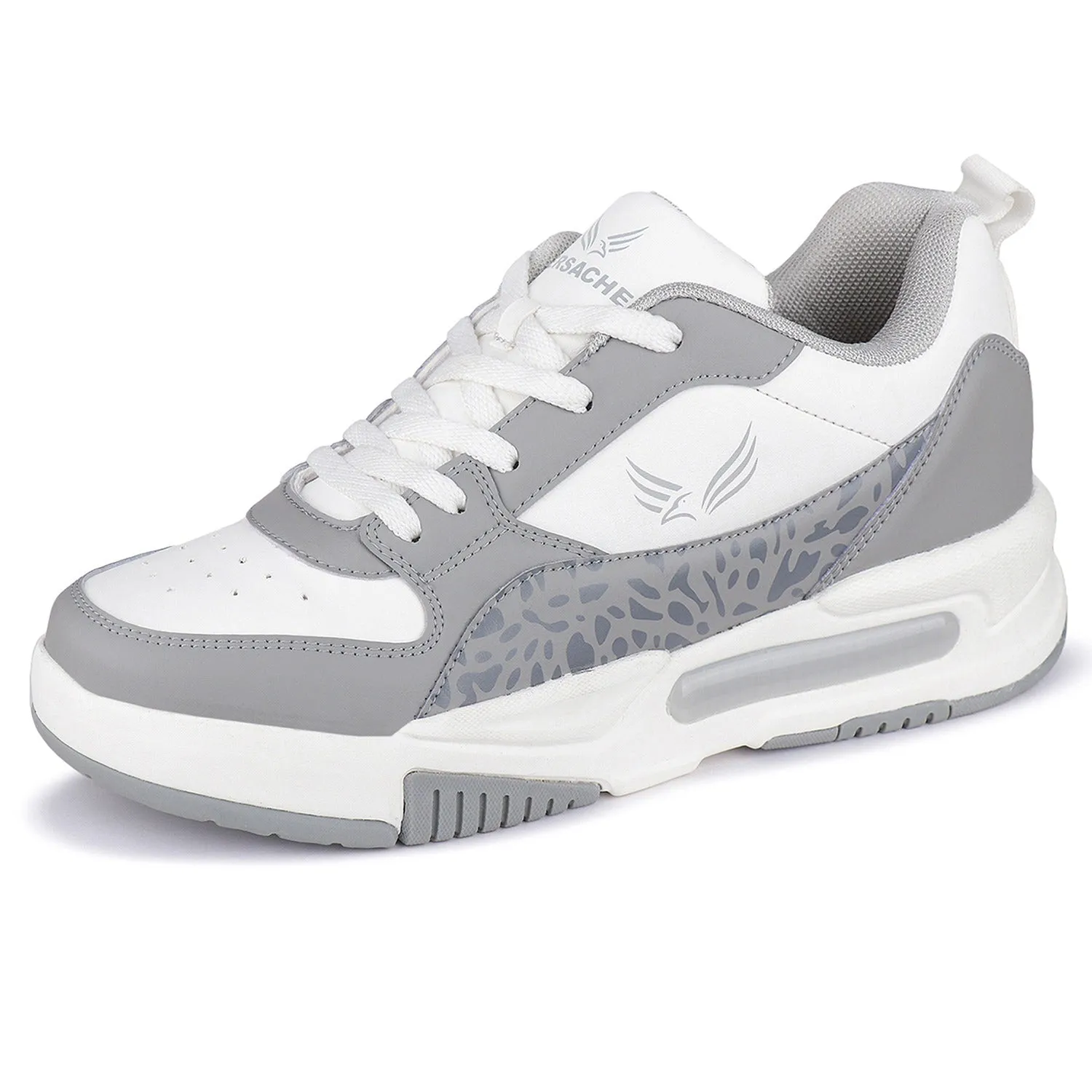 Bersache Sneaker, Loafers ,Casual With Extra Comfort Sneakers For Men (9142-Grey)