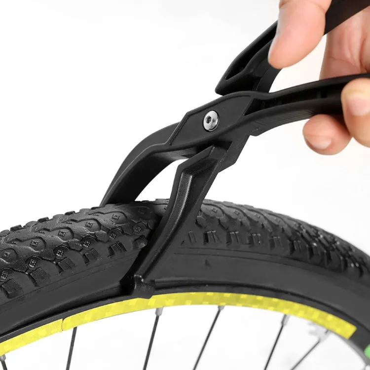 Bicycle Tire Pliers Loaded Tire Repair Tools Mountain Bike Clip Tire Pliers(Black)