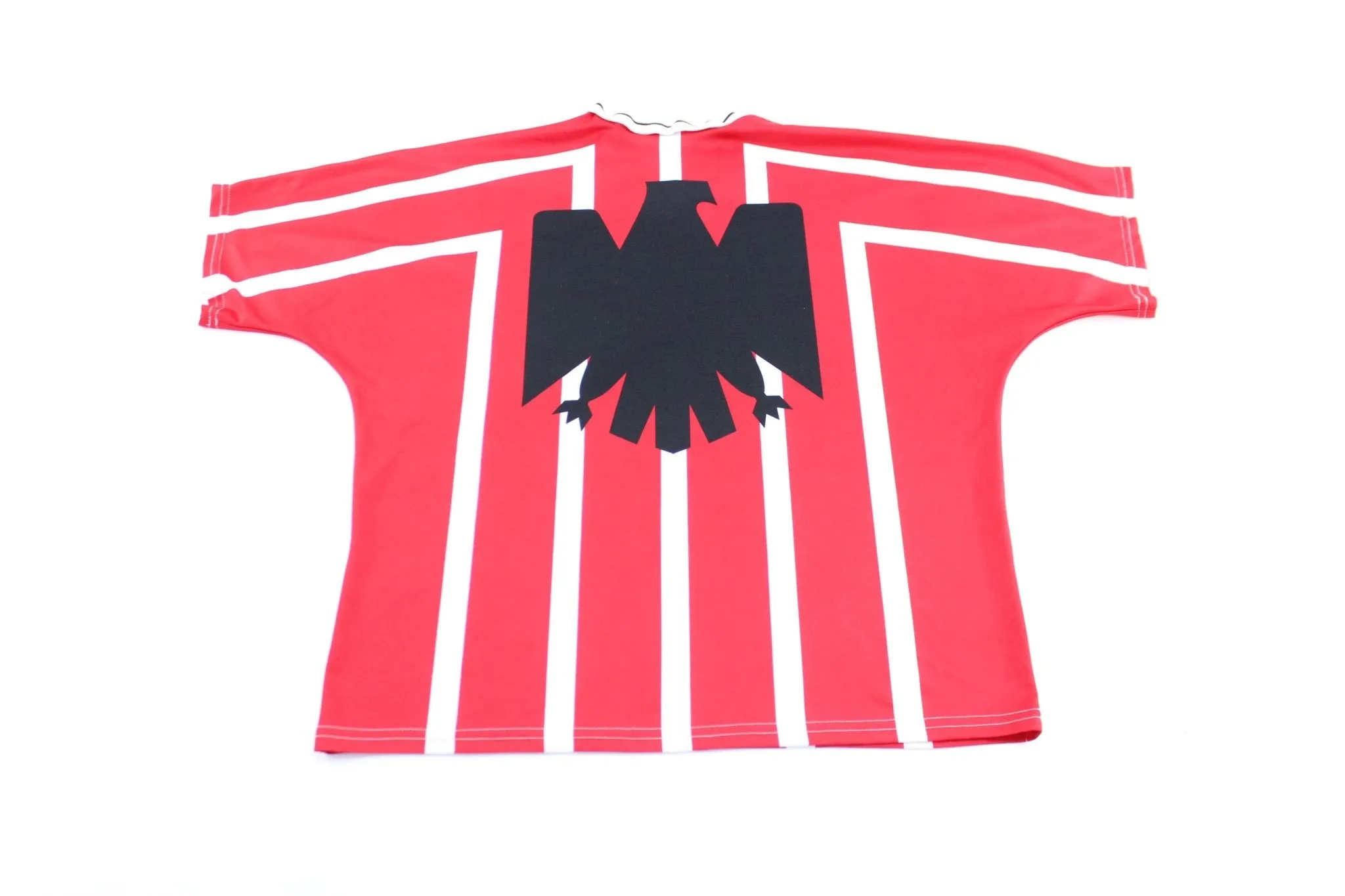 Cervaze Tecate Logo Mexico Red & White Striped Soccer Jersey