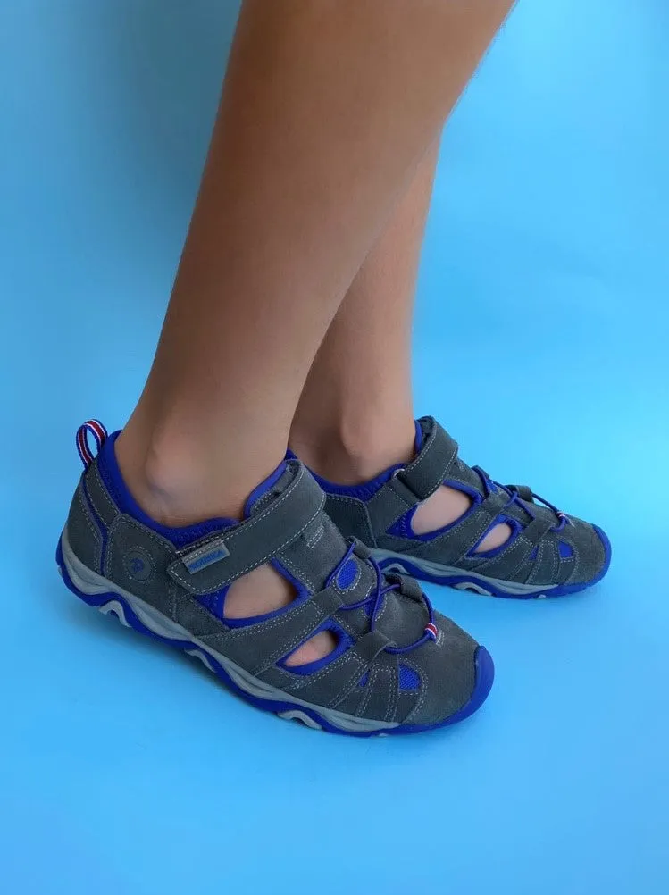 DAFY grey older boys arch support sandals