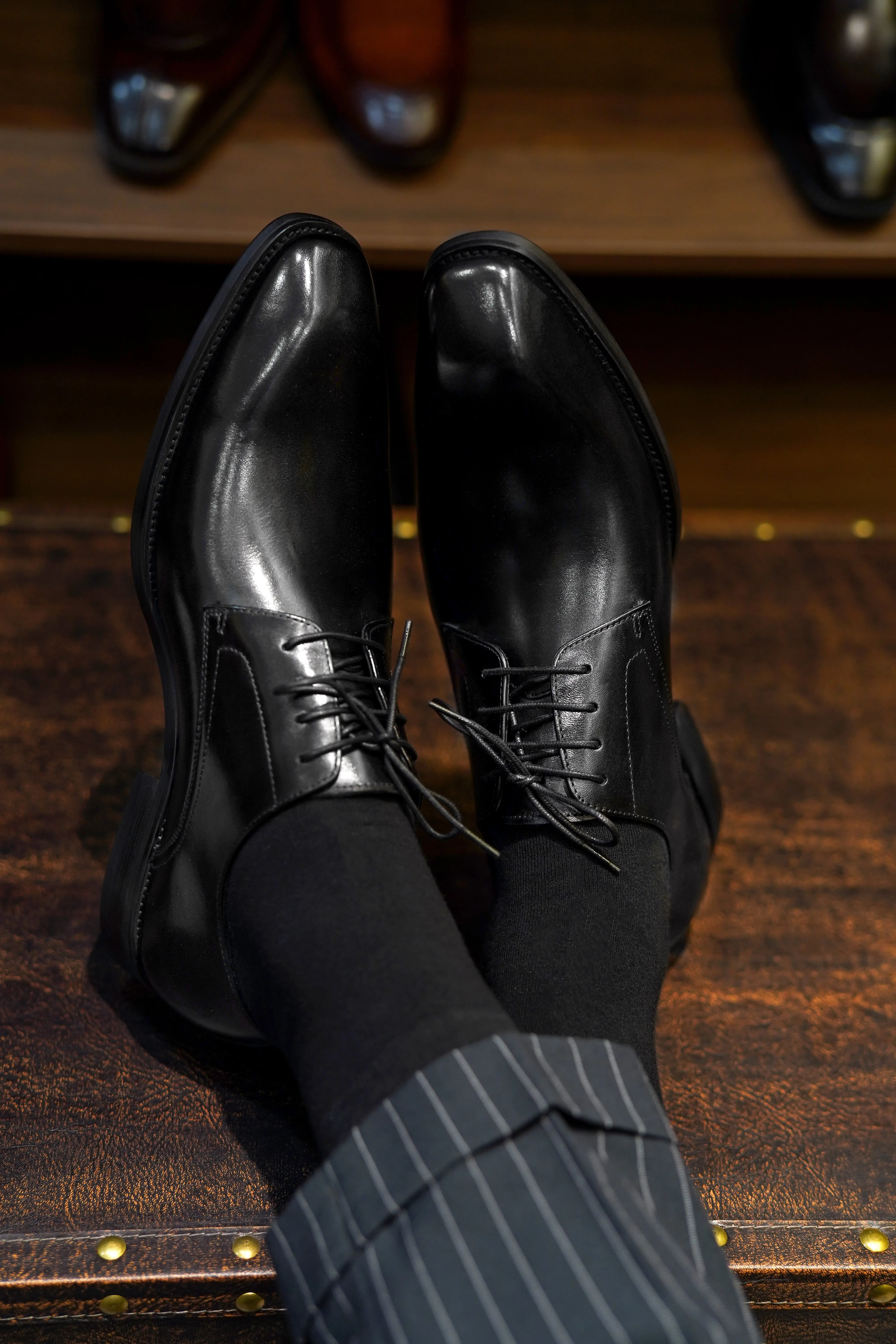 Derby Leather Shoes