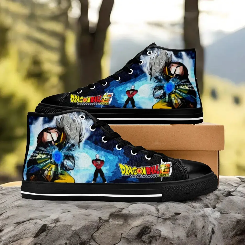 Dragon Ball Z Super Son Guku Kamehameha Shoes High Top Sneakers for Kids and Adults