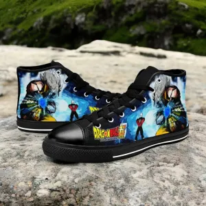 Dragon Ball Z Super Son Guku Kamehameha Shoes High Top Sneakers for Kids and Adults
