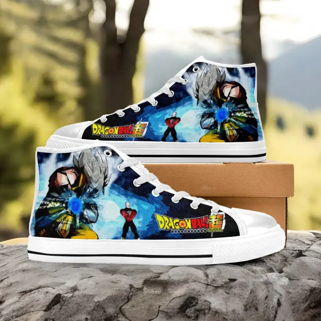Dragon Ball Z Super Son Guku Kamehameha Shoes High Top Sneakers for Kids and Adults