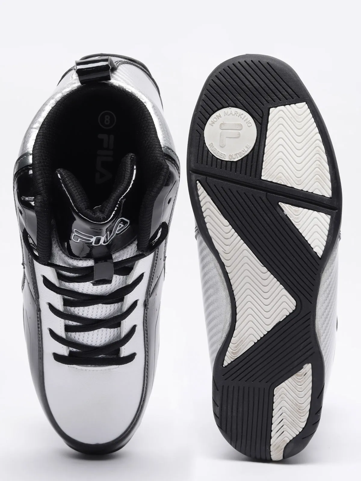 Fila Black Free Throw III Men's Basketball Shoes