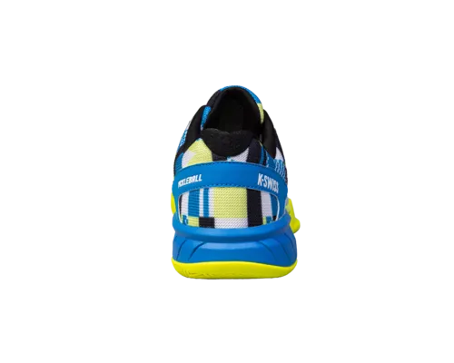 K-Swiss Men's Express Light Pickleball Brilliant Blue Optic Yellow Shoes