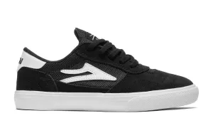 Lakai Cambridge Kids Skate Shoes - Black / White