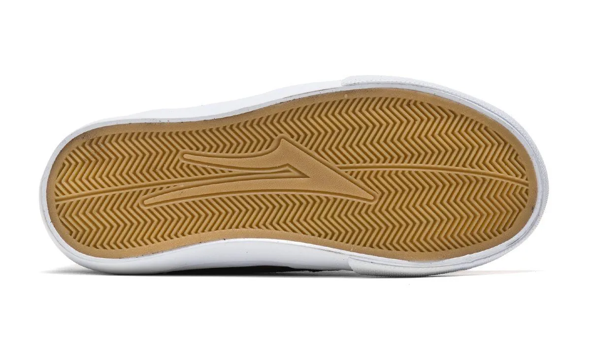 Lakai Cambridge Kids Skate Shoes - Black / White