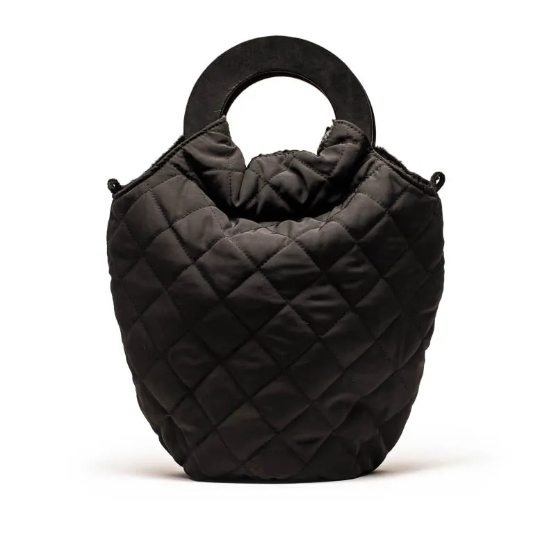 LOOPY BIG SISTER | Smoke Reversible Leather