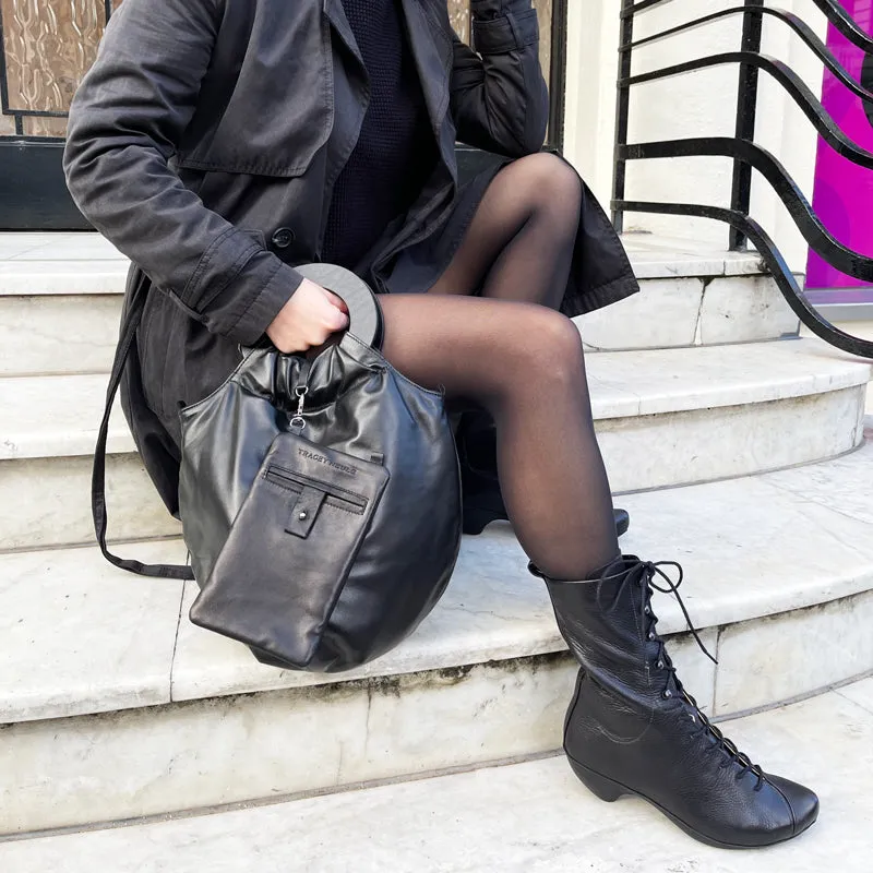LOOPY BIG SISTER | Smoke Reversible Leather