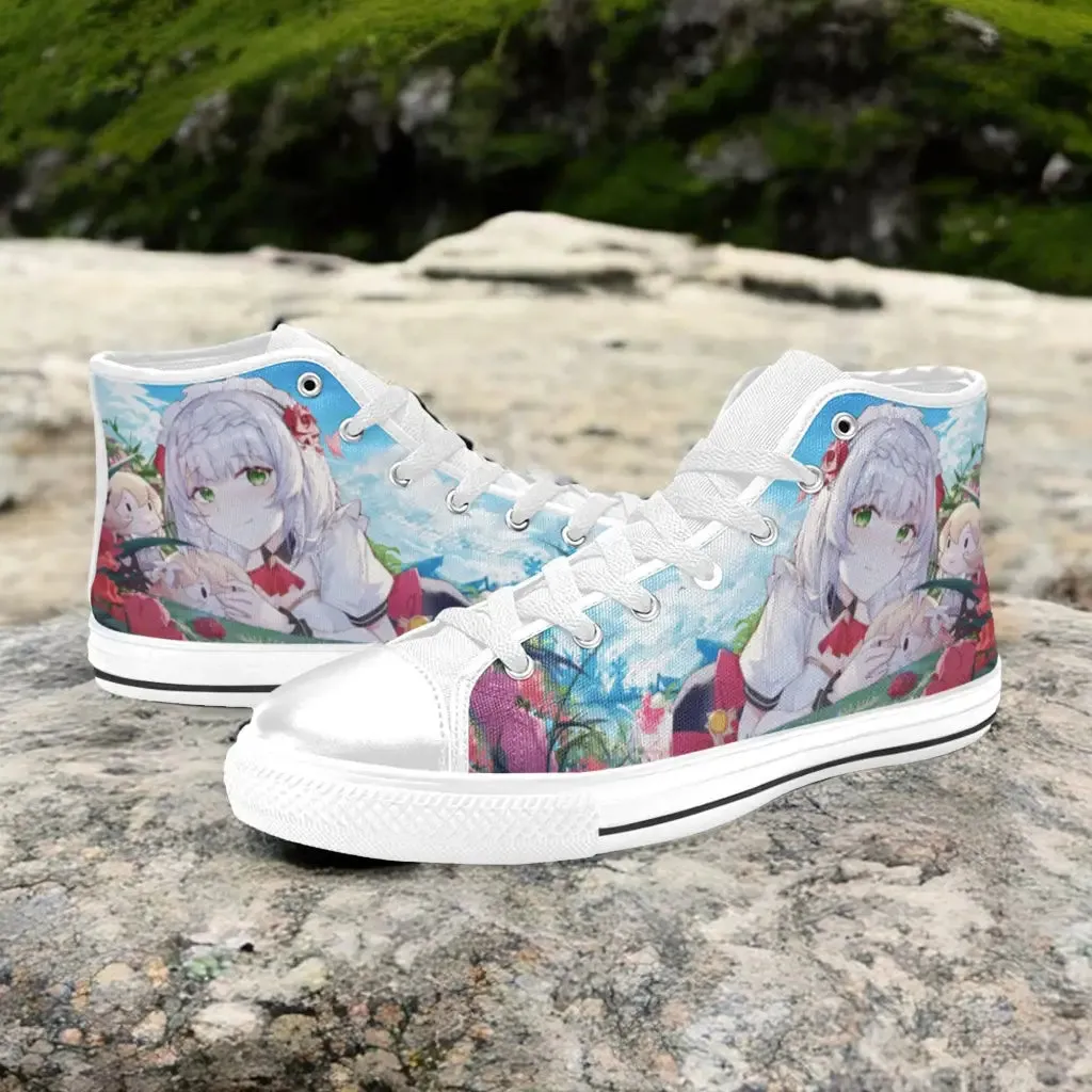 Lumine Noelle Genshin Impact Shoes High Top Sneakers for Kids and Adults