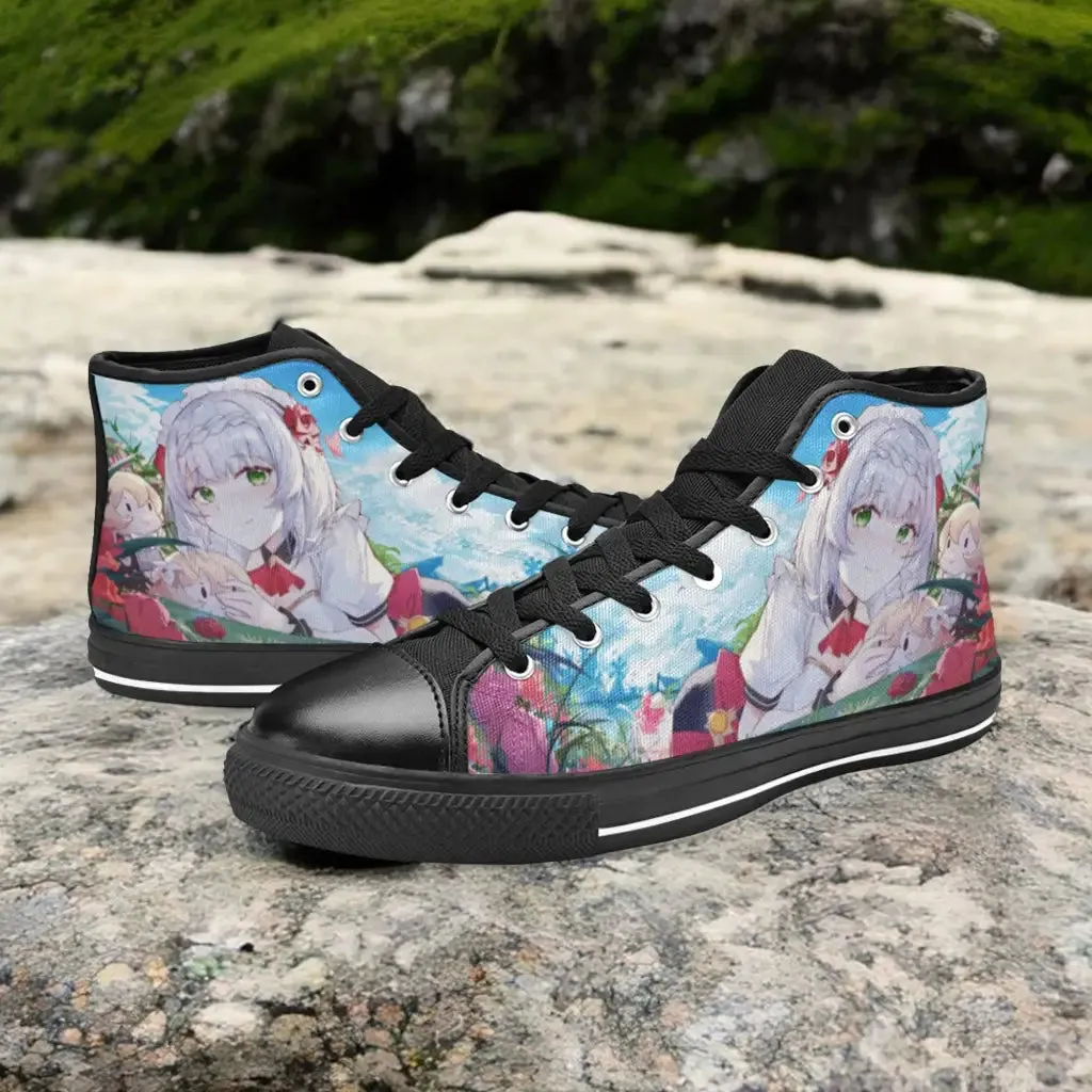 Lumine Noelle Genshin Impact Shoes High Top Sneakers for Kids and Adults
