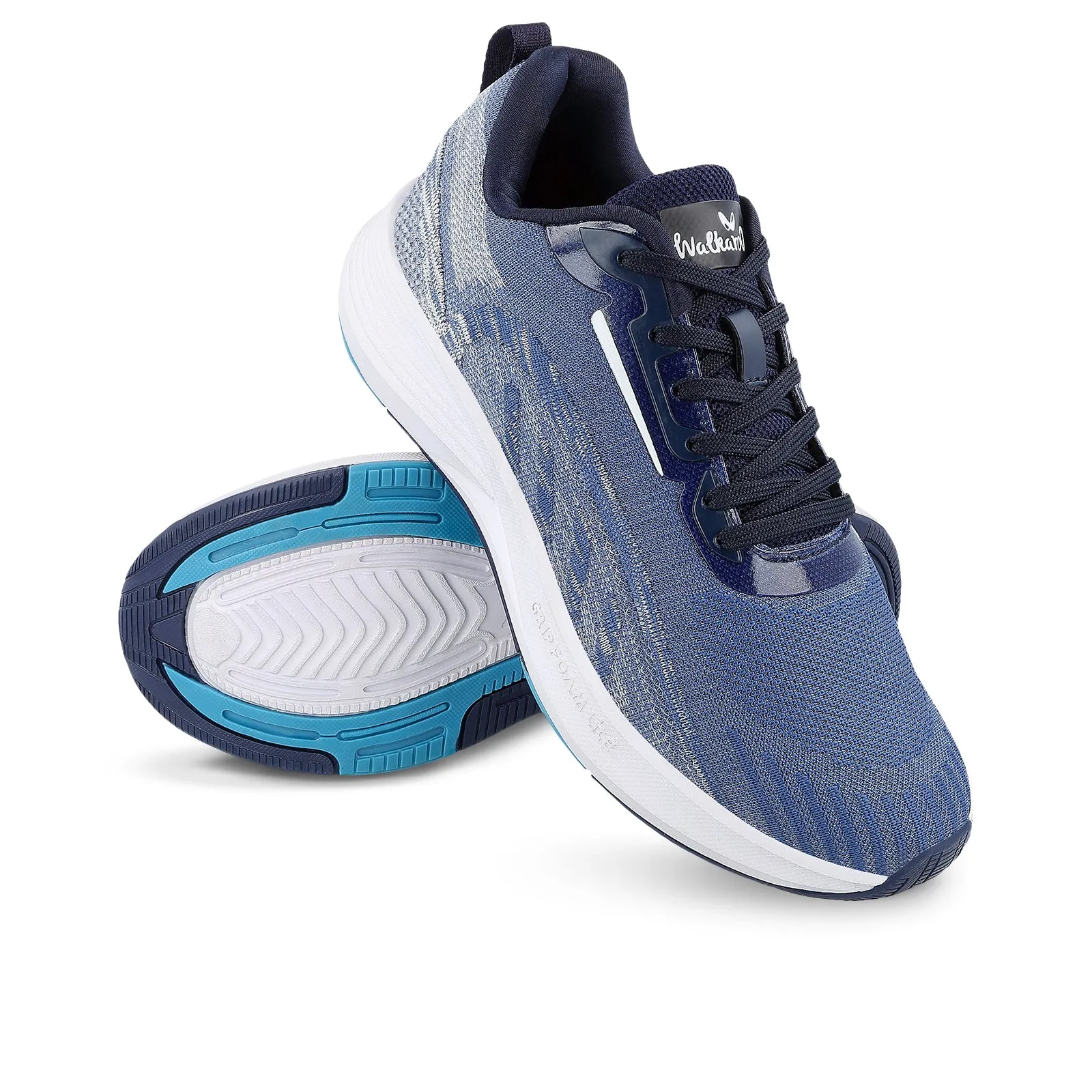 Men's Lace-up Sports Shoe - WS9106 Steel Blue