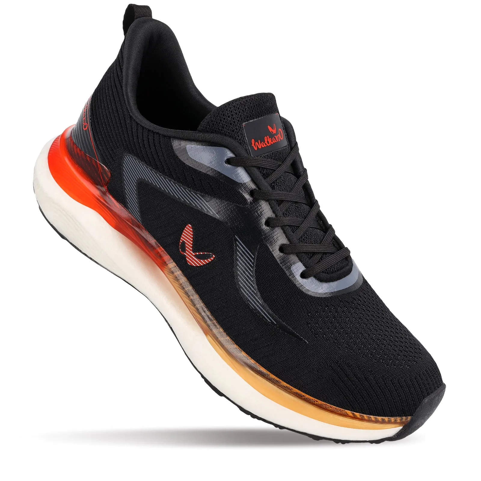 Men's Lace-up Sports Shoe - WS9122 Black Red