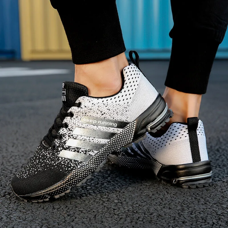 Men's portable breathable running shoes