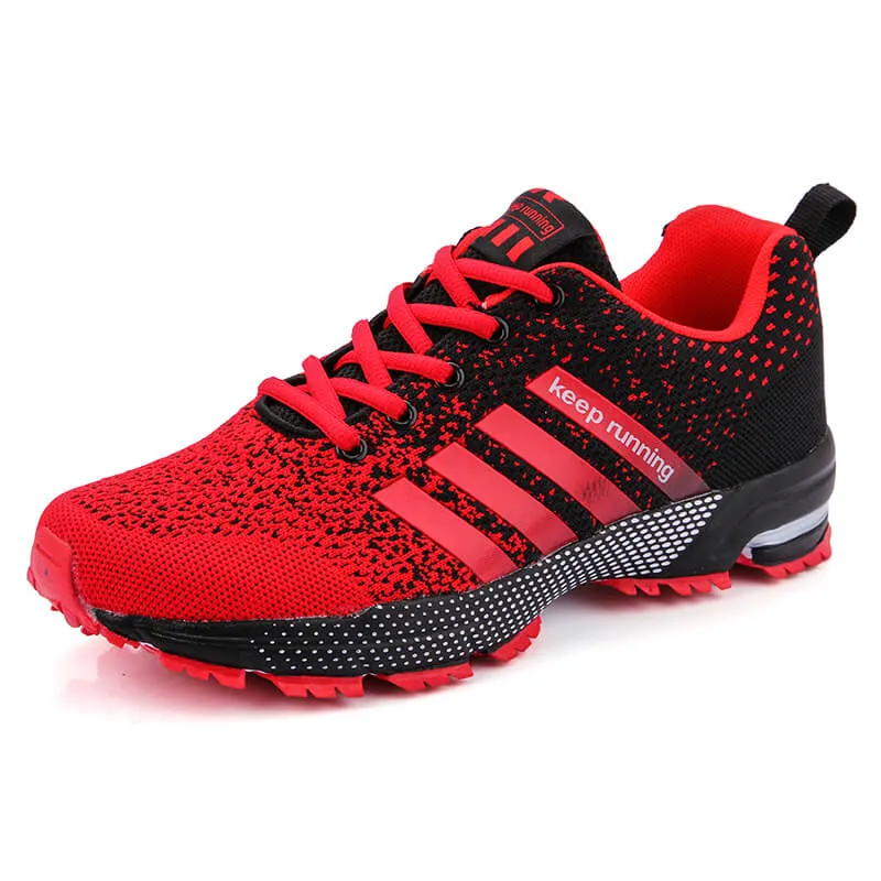 Men's portable breathable running shoes