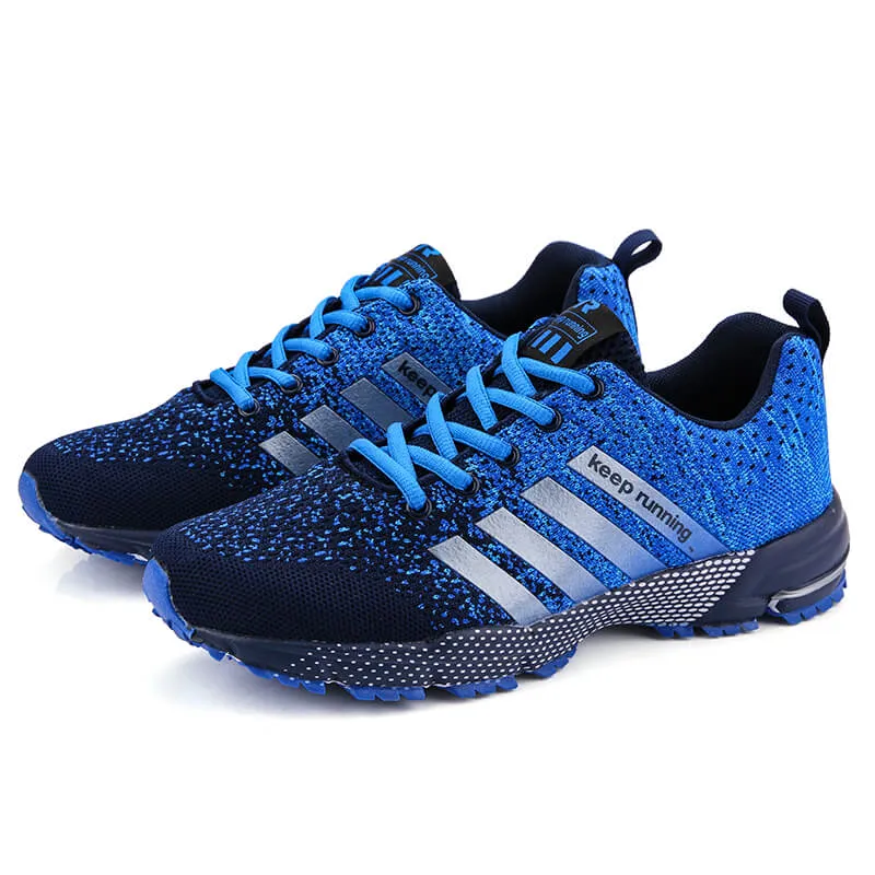 Men's portable breathable running shoes