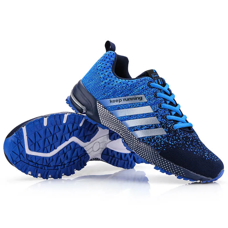 Men's portable breathable running shoes