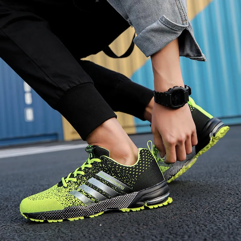 Men's portable breathable running shoes