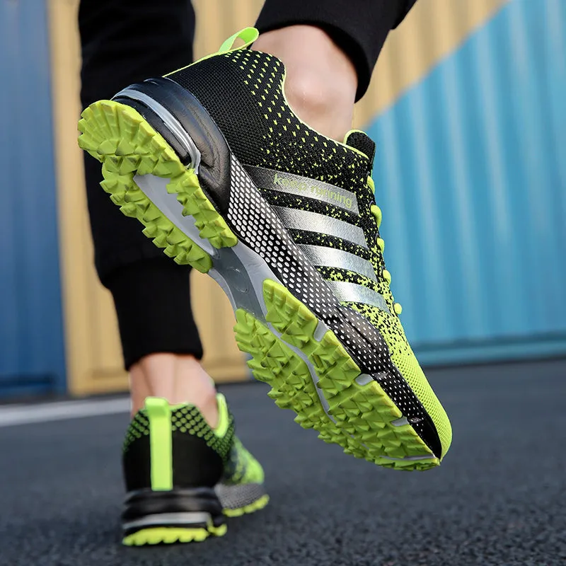 Men's portable breathable running shoes