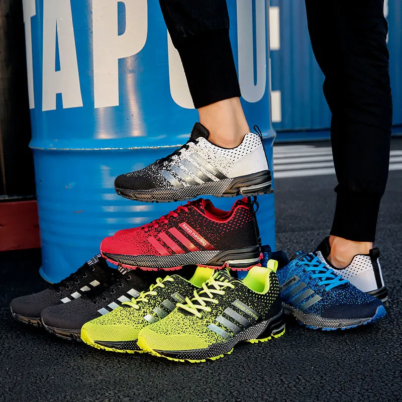 Men's portable breathable running shoes