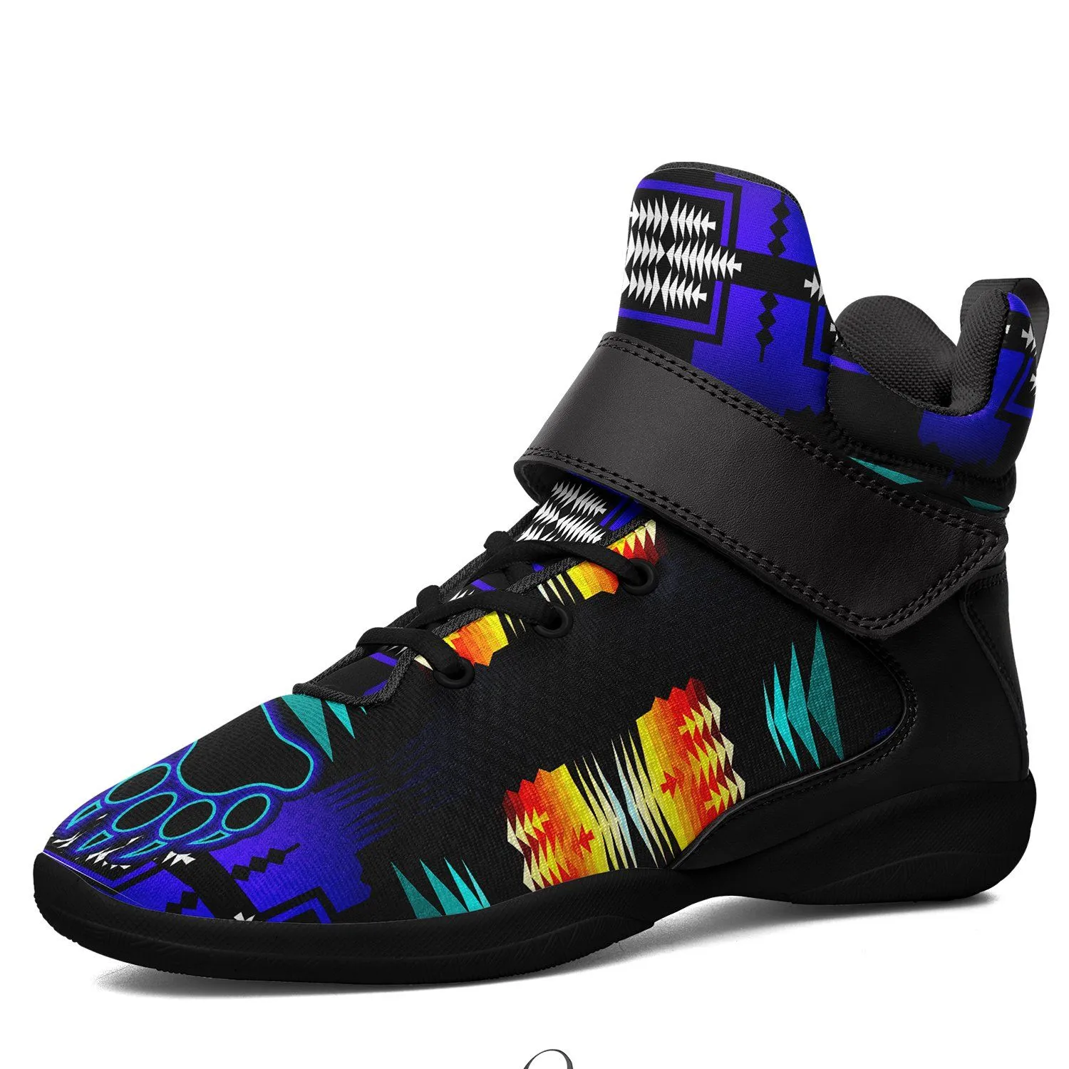 Midnight Sage Fire with Bearpaw Ipottaa Basketball / Sport High Top Shoes