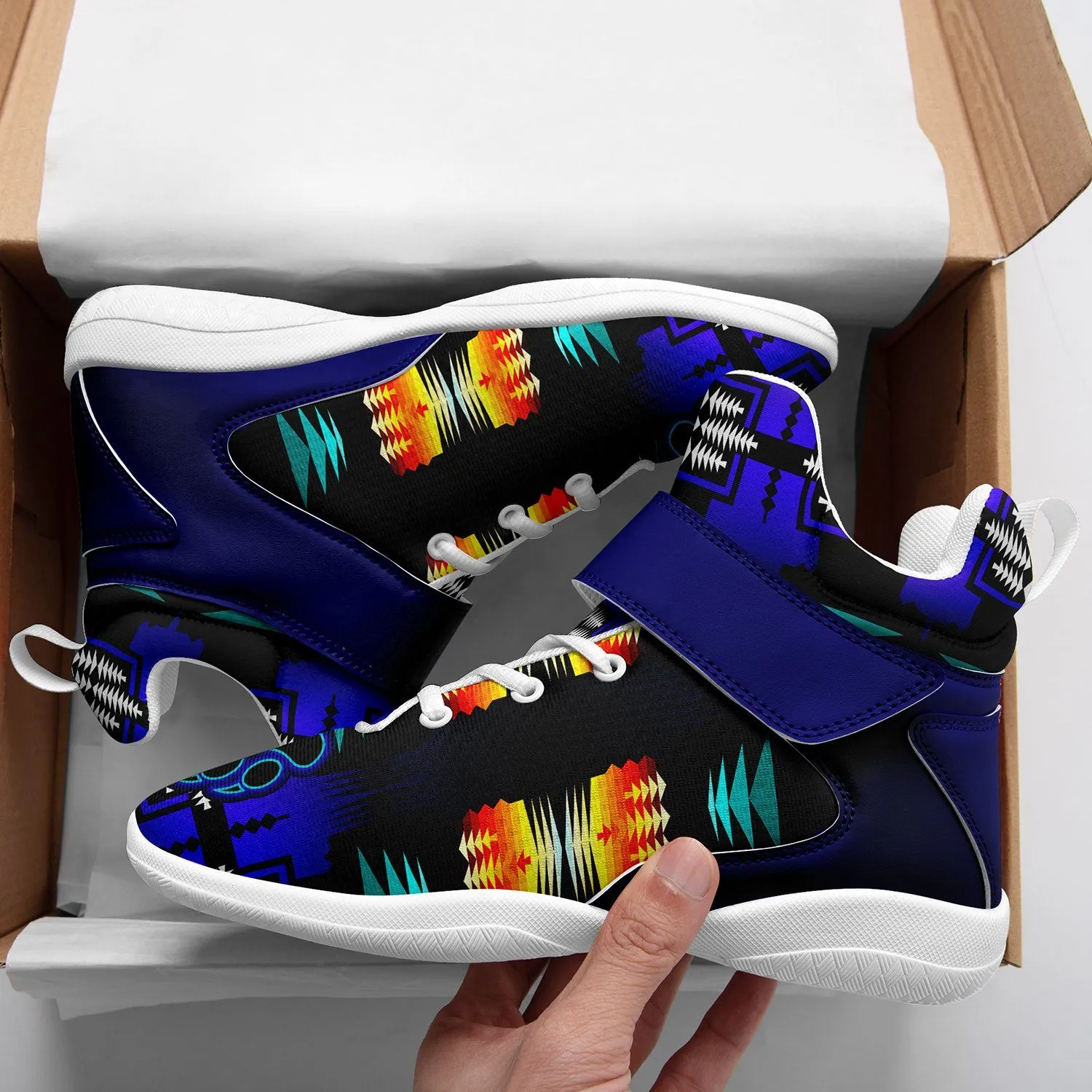 Midnight Sage Fire with Bearpaw Ipottaa Basketball / Sport High Top Shoes