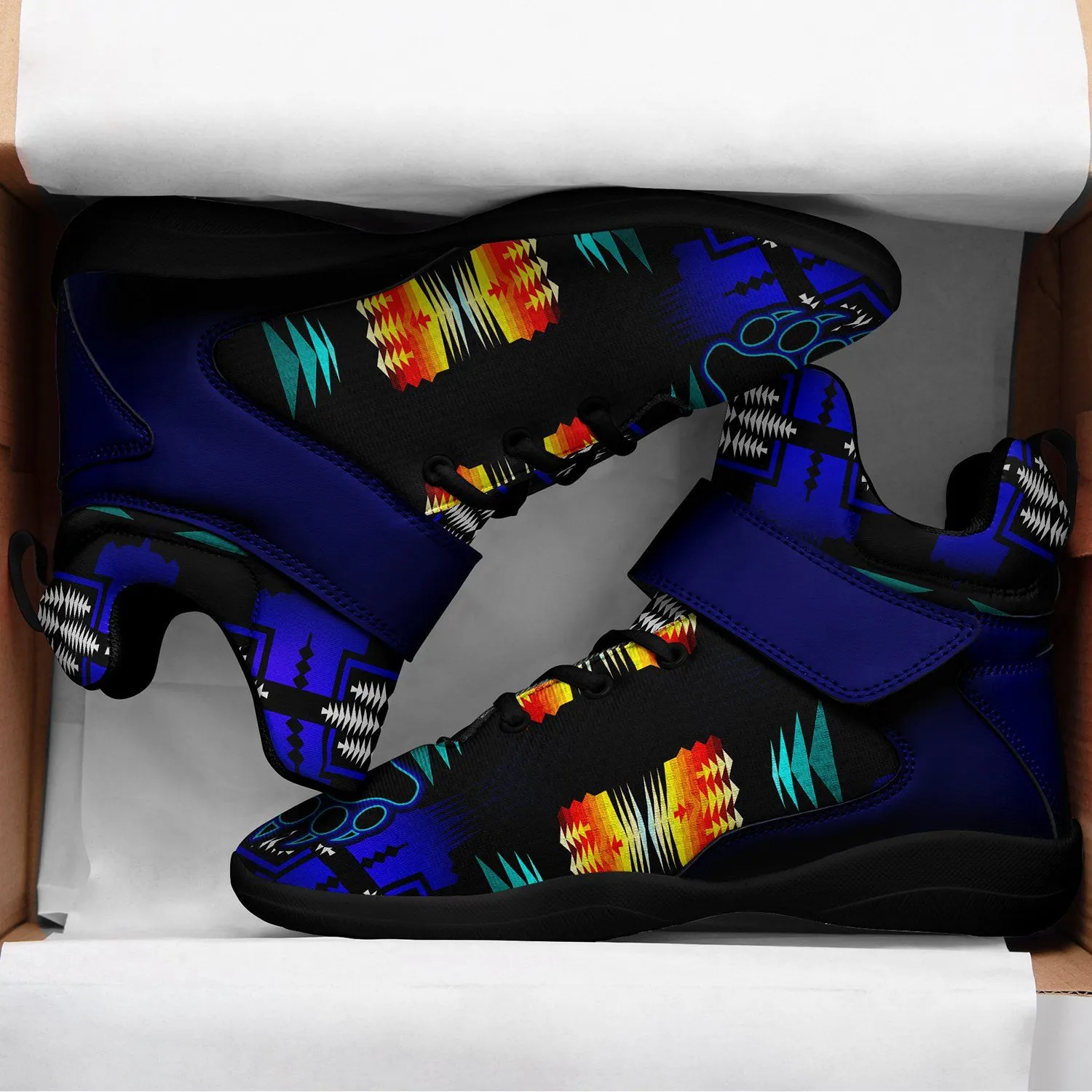 Midnight Sage Fire with Bearpaw Ipottaa Basketball / Sport High Top Shoes