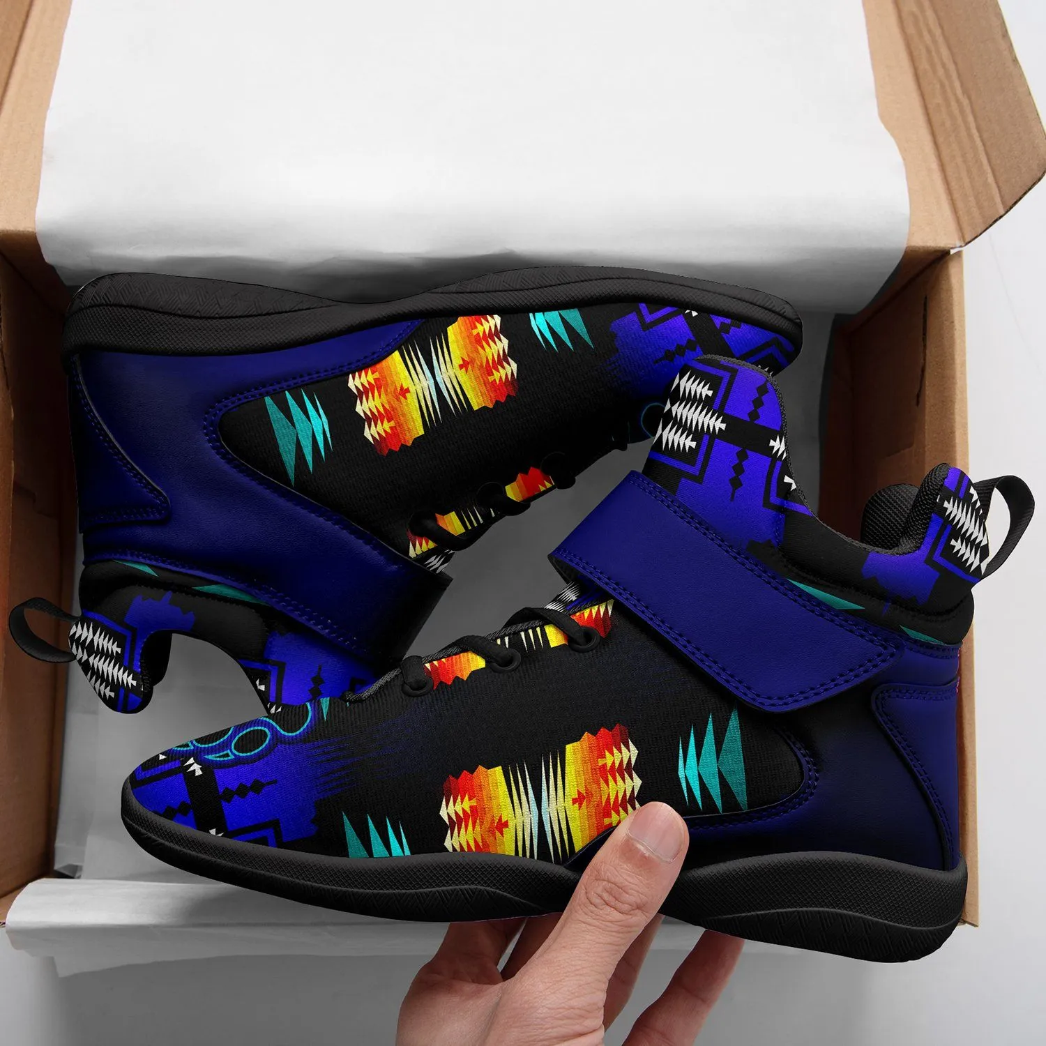 Midnight Sage Fire with Bearpaw Ipottaa Basketball / Sport High Top Shoes