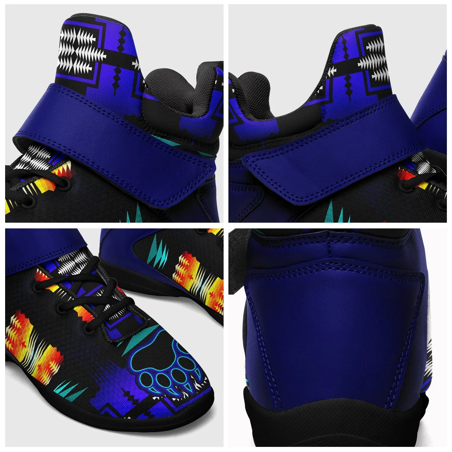 Midnight Sage Fire with Bearpaw Ipottaa Basketball / Sport High Top Shoes