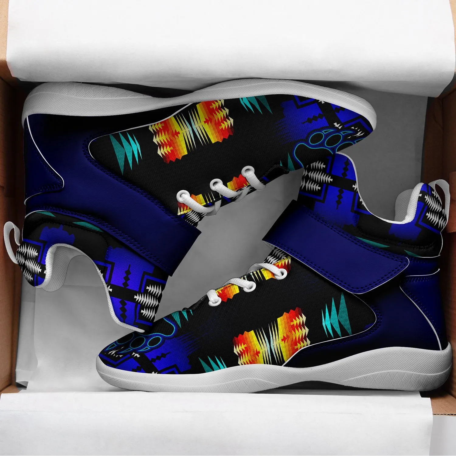 Midnight Sage Fire with Bearpaw Ipottaa Basketball / Sport High Top Shoes