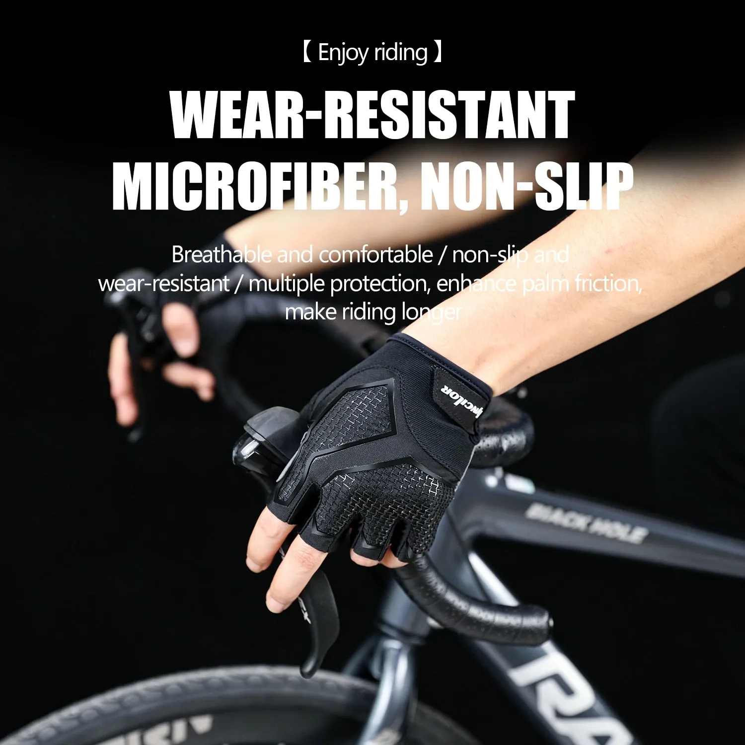 New Half-Finger Men's and Women's Cycling Gloves