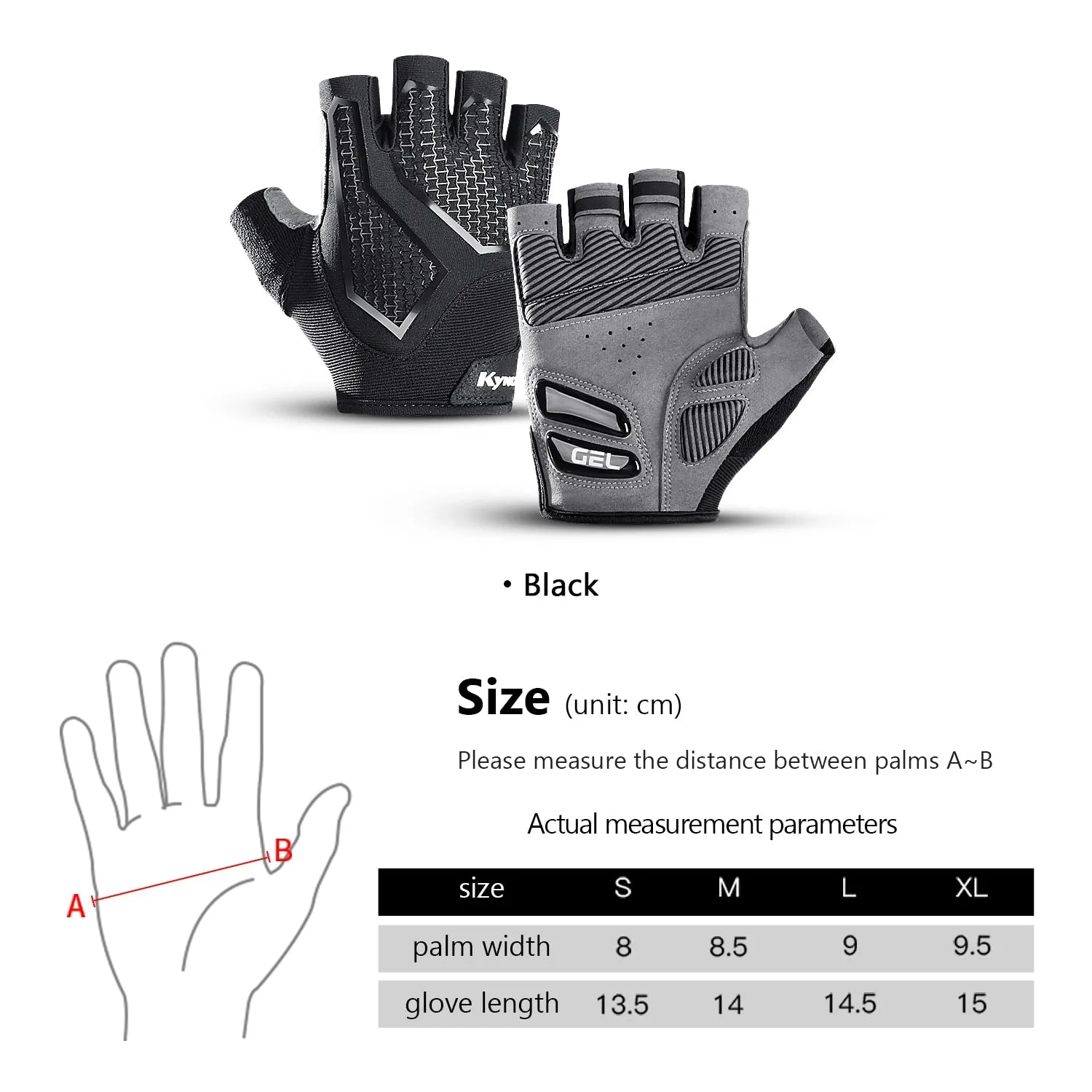 New Half-Finger Men's and Women's Cycling Gloves